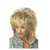 cheap Historical Wigs-Hair Metal  Wig Rockin Soul Blonde Wig Halloween Wigs