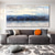 cheap Abstract Paintings-Handmade Oil Painting CanvasWall Art Decoration Abstract Knife Painting Landscape Bluefor Home Decor Rolled Frameless Unstretched Painting