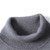 abordables pull-over pour hommes-Homme Pull Chandail Pullover Tricoter Col Roulé Essentiel Vêtement Tenue Hiver Automne Noir rouge Bleu brouillard S M L / Coton