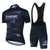 cheap Men&#039;s Clothing Sets-Men&#039;s Short Sleeve Cycling Jersey with Bib Shorts Blue Bike 3D Pad Breathable Quick Dry Sports Graphic Clothing Apparel