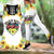 billiga Yogadräkter-Dam Set med sportkläder Yoga kostym 3D-uppsättning 2 st Blommig Träningsdräkter Brun Grön Yoga Kondition Tennis Fuktabsorberande Sport Sportkläder Hög Elasisitet / 3D-seriefigur