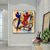 cheap Abstract Paintings-Mintura Handmade Cartoon Oil Paintings On Canvas Wall Art Decoration Modern Abstract Picture For Home Decor Rolled Frameless Unstretched Painting
