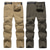 cheap Hiking Trousers &amp; Shorts-Men&#039;s Convertible Zip Off Pants Hiking Pants Trousers Summer Outdoor Breathable Water Resistant Quick Dry Zipper Pocket Pants / Trousers Bottoms Elastic Waist Black Army Green Hunting Fishing Climbing