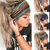 baratos Acessórios de penteados-Bohend boho headband elástico largo bandeau grande headwrap esporte atlético praia acessórios de cabelo para mulheres e meninas (1 peça)