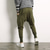 ieftine Pantaloni de jogging-Bărbați Harem Jogger Pantaloni conici Pantaloni Pantaloni casual Cordon Talie elastică Culoare solidă Confort Respirabil Lungime până la glezne Casual Zilnic Haine de strada Sport Modă Verde Militar