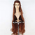 economico Parrucche dei personaggi dei film-lo hobbit il signore degli anelli film elfo tauriel parrucca cosplay capelli castano dorato lunghe trecce ondulate parrucche per le donne spettacolo del partito parrucche di halloween