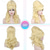 cheap Historical Wigs-Beehive wigs Blonde Beehive Wig Womens Curly Wavy Long Heat Resistant Synthetic Hair Cosplay  Wigs Halloween Wigs