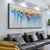 cheap Landscape Paintings-Mintura Handmade Thick Texture Flowers Landscape Oil Painting On Canvas Wall Art Decoration Modern Abstract Picture For Home Decor Rolled Frameless Unstretched Painting