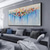 cheap Landscape Paintings-Mintura Handmade Thick Texture Flowers Landscape Oil Painting On Canvas Wall Art Decoration Modern Abstract Picture For Home Decor Rolled Frameless Unstretched Painting