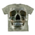 billiga Grafisk T-shirt för män-Herr T-shirt T-shirts Grafisk Dödskalle Rund hals Kläder 3D-tryck Utomhus Ledigt Kortärmad Mönster Vintage Mode Designer