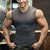 cheap Men&#039;s Active Tees &amp; Tanks-Men&#039;s Running Tank Top Workout Tank Sleeveless Base Layer Athletic Spandex Breathable Moisture Wicking Soft Gym Workout Running Active Training Sportswear Activewear Solid Colored Black White Gray