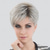economico Parrucche trendy sintetiche-dominique mcelligott parrucca parrucche bionde corte per le donne bianche capelli biondi ondulati ricci naturali parrucche corte sintetiche parrucche per feste di natale