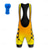 cheap Men&#039;s Shorts, Tights &amp; Pants-Men&#039;s Cycling Road Shorts Cycling Bib Shorts Bike Bib Shorts Bottoms Mountain Bike MTB Road Bike Cycling Sports Plaid Checkered 3D Pad Cycling Breathable Quick Dry Yellow Blue Polyester Spandex