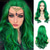 cheap Party Wigs-Red Synthetic Wig Long Wavy Side Part Heat Resistance Wig Natural Looking Fiber for Women Cosplay or Daily Use. Halloween Wigs