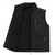 cheap Men&#039;s Vest-Men&#039;s Fleece Vest Vest Gilet Daily Outdoor clothing Sporty Casual Daily Winter Print Polyester Windproof Warm Number Zipper Stand Collar Regular Fit Black Army Green Blue Khaki Vest