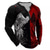 cheap Tops-Men&#039;s T shirt Tee Henley Shirt Tee Graphic Color Block Wings Henley Black / Red Green Blue Red Long Sleeve 3D Print Plus Size Outdoor Daily Button-Down Print Tops Basic Designer Classic Comfortable