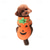 preiswerte Halloween-Haustierkostüm-Halloween-Hundetuch, Herbst- und Winter-Hundekleidung, Weihnachten, Halloween, Teufel, Kürbis, Haustier-Transformationskleid, neue Haustierkleidung