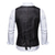 abordables Chaleco de hombre-Hombre Chaleco Boda Fiesta Bar Elegante Cómodo Verano Primavera Bolsillo Poliéster Transpirable Floral Botonadura Simple Escote en Pico Ajuste regular Plata Negro Azul Marino Oscuro Dorado Chaleco