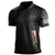 billiga terrängstavar-Herr POLO Shirt Golftröja Nedvikt Mode Ledigt Bekväm Kortärmad Svart Vit Armégrön Marinblå Mörkgrön Grå Stjärna 3D-tryck Nedvikt Gata Dagligen 3D Button-Down Kläder Kläder Mode Ledigt Bekväm