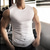 cheap Men&#039;s Active Tees &amp; Tanks-Men&#039;s Running Tank Top Workout Tank Sleeveless Base Layer Athletic Spandex Breathable Moisture Wicking Soft Gym Workout Running Active Training Sportswear Activewear Solid Colored Black White Gray