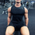 cheap Men&#039;s Active Tees &amp; Tanks-Men&#039;s Running Tank Top Workout Tank Sleeveless Base Layer Athletic Spandex Breathable Moisture Wicking Soft Gym Workout Running Active Training Sportswear Activewear Solid Colored Black White Gray