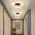 cheap Island Lights-22 cm Ceiling Lights LED Crystal Hallway Light Porch Light Metal Painted Finishes Modern 220-240V