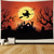 cheap Halloween Wall Tapestries-Halloween Death Hanging Tapestry Wall Art Large Tapestry Mural Decor Photograph Backdrop Blanket Curtain Home Bedroom Living Room Decoration Halloween Decorations