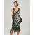 cheap Dresses-Roaring 20s 1920s Cocktail Dress Flapper Dress Dress Masquerade Normal The Great Gatsby Charleston Wedding Guest Sequins Tassel Fringe Women&#039;s Halloween Carnival Masquerade Carnival Wedding Wedding