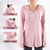cheap Yoga Tops-Women's Plus Size Yoga Tops Hooded V-neck Loose Thin Sports Sweater Outerwear Yoga Fitness Gym Clothes Winter Long Sleeve