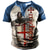 cheap Vintage Henley-Men&#039;s Henley Shirt T shirt Tee Designer 1950s Summer Short Sleeve Graphic Cross Print Plus Size Henley Daily Sports Button-Down Print Clothing Clothes Designer Basic 1950s Dark red Navy Blue Coffee