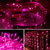 abordables Projecteurs haute tension à brancher-Lumières de rideau en glaçon extérieur 6x1M-300LED branchement 9 couleurs télécommande lumière murale suspendue pour fenêtre blanc chaud RGB pour chambre fête  31V EU/US/AU/UK