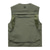 billiga Herrars fiskeväst-Herr Väst Gilet Fiskeväst Vandringsväst Ärmlös väst Gilet Jacka Utomhus Gata Helgdag Dagliga kläder Streetwear Elegant och modernt Sommar Vår Ficka Polyester Andningsfunktion Snabb tork Ren färg