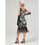 cheap Dresses-Roaring 20s 1920s Cocktail Dress Flapper Dress Dress Masquerade Normal The Great Gatsby Charleston Wedding Guest Sequins Tassel Fringe Women&#039;s Halloween Carnival Masquerade Carnival Wedding Wedding