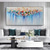 cheap Landscape Paintings-Mintura Handmade Thick Texture Flowers Landscape Oil Painting On Canvas Wall Art Decoration Modern Abstract Picture For Home Decor Rolled Frameless Unstretched Painting