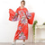 cheap Kimono-Women&#039;s Yukata Robe Kimono Japanese Traditional Masquerade Adults Kimono Coat Party