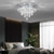 voordelige Plafondlichten en fans-30cm eiland design plafondlampen roestvrij staal gegalvaniseerd modern 220-240v