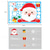 cheap Christmas Decorations-1 Set Christmas Window Stickers Santa Claus Sticker Merry Christmas Decorations for Home Navidad Xmas Ornament Gift New Year