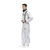 cheap Couples&#039; &amp; Group Costumes-Couples Cosplay Astronaut Outfits Couples&#039; Costumes Unisex Movie Cosplay Cosplay Costume Party Silver Costume Halloween Carnival Masquerade Spandex