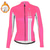 billige Dametrøyer-Dame Sykkeltrøyer Langermet Vinter Sykkel Jersey med 3 baklommer Fjellsykling Veisykling Isolert Hold Varm Fleecefor Vindtett Svart Gul Rosa Fleece sport Klær