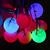 cheap Light Up Toys-1 pcs LED POI Ball Glowing Belly Dance Level Hand Thrown Balls Yoga Motion Fitness Props Luminous Light Neon Festival Party Disco DJfor Gift for Boy&amp;Girls