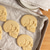 ieftine Halloween Kithen-biscuit craniu din plastic abraziv alb instrument de copt diy desene animate craniu biscuitmold
