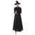 cheap Couple &amp; Group Costumes-Couples Cosplay Witch Warlock Couples&#039; Costumes Men&#039;s Women&#039;s Movie Cosplay Cosplay Costume Party Black Dress Hat Carnival Masquerade Valentine&#039;s  Day for Walpurgis Night