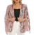 cheap Wedding Guest Wraps-Women&#039;s Wrap Bolero Coats / Jackets Sparkle &amp; Shine Long Sleeve Sequined Wedding Wraps With Glitter For Wedding All Seasons