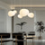 abordables Design de Globe-éclairage suspendu 1 lampe à suspension globe lumineuse, plafonnier suspendu de cuisine réglable moderne