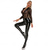 cheap Dance Costumes-Dance Costumes Exotic Dancewear Pole dance Leotard / Onesie Lace Hollow-out Pure Color Women&#039;s Performance Training Long Sleeve High Polyester PU
