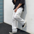 cheap Cargo Pants-Men's Cargo Pants Cargo Trousers Elastic Waist Multi Pocket Solid Color Daily Weekend Streetwear Stylish Black White