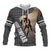 abordables Sweats à capuche pour hommes-Homme Graphic Chevaliers templiers Sweat à capuche Sweats à Capuche Sweat-shirt Sweat à capuche manche longue Sweat à capuche Capuche Design 3D effet Travail du quotidien Fin de semaine Blanc + gris