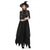 cheap Couple &amp; Group Costumes-Couples Cosplay Witch Warlock Couples&#039; Costumes Men&#039;s Women&#039;s Movie Cosplay Cosplay Costume Party Black Dress Hat Carnival Masquerade Valentine&#039;s  Day for Walpurgis Night