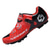 Недорогие Обувь для велоспорта-SIDEBIKE Обувь для горного велосипеда Углеволокно Амортизация Велоспорт Черный / красный Муж. Обувь для велоспорта / Дышащая сетка