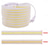 halpa COB-nauhavalot-cob led-nauhavalot, 360 lediä/m vedenpitävä ulkosisustus, joustava kirkas nauhavalo, 3000k/4000k/6000k, 220v